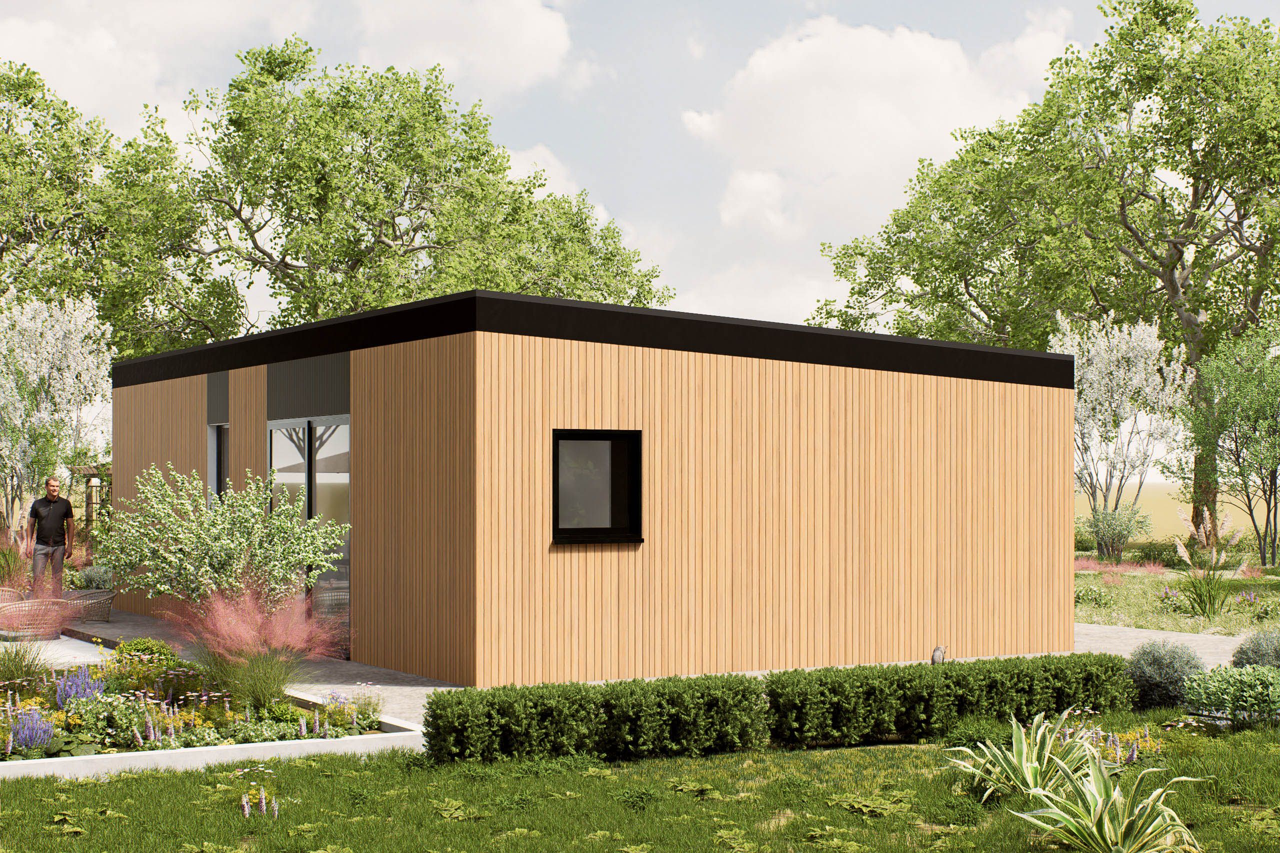 Mantelzorgwoning model Marvella buitenkant Villea Wijk en Aalburg