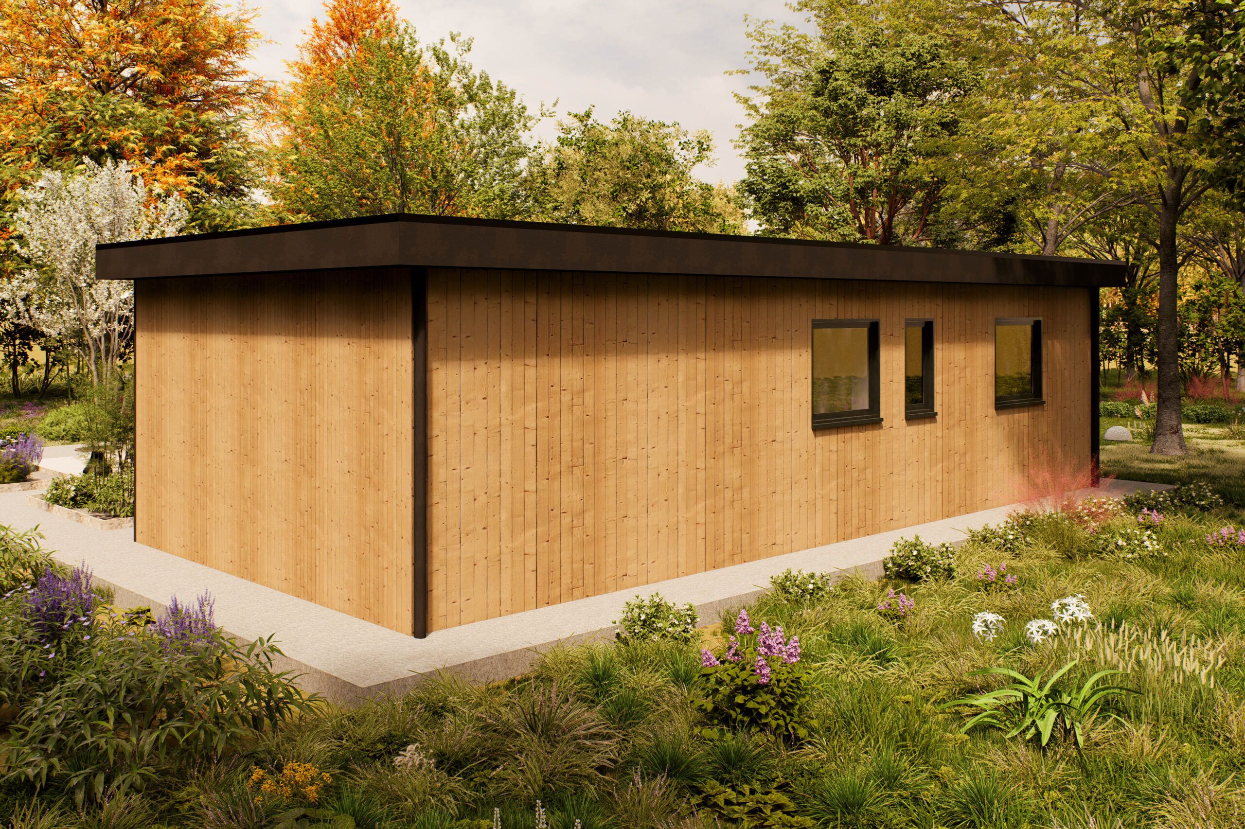 Mantelzorgwoning model Fenara buitenkant Villea Wijk en Aalburg