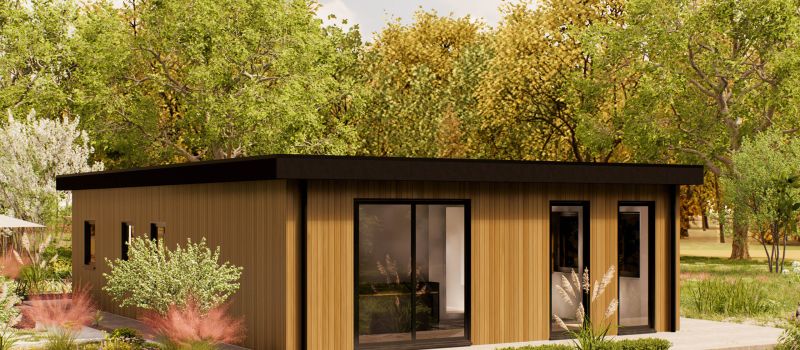 Mantelzorgwoning model Arvola Voorkant