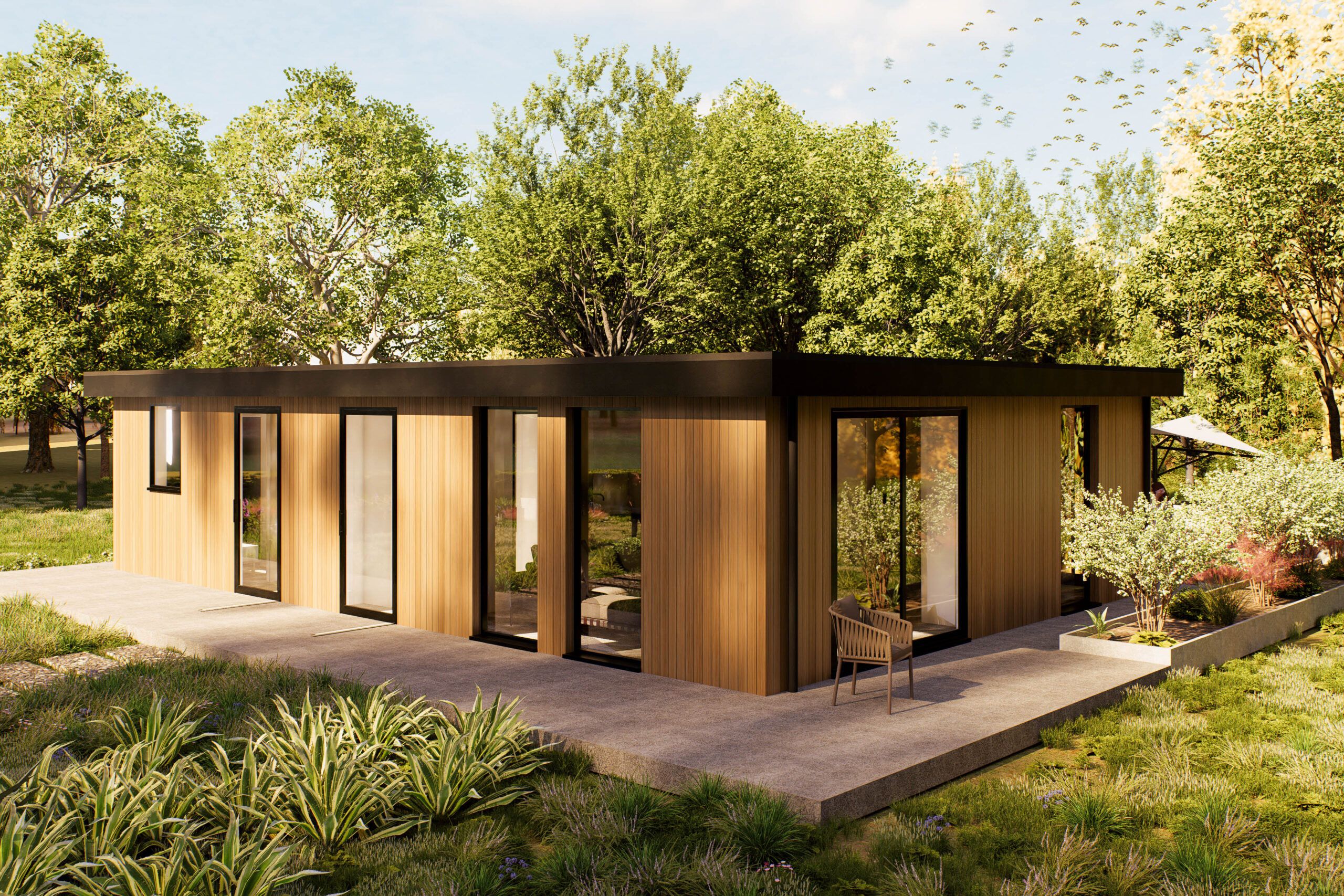 Mantelzorgwoning model Solara 90m2 Villea