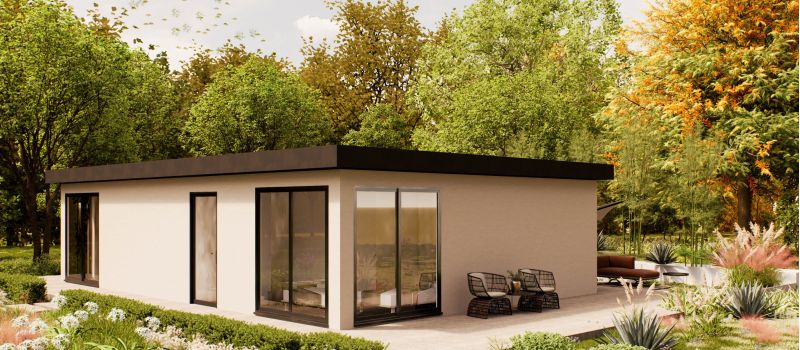 Mantelzorgwoning model Levora Voorkant