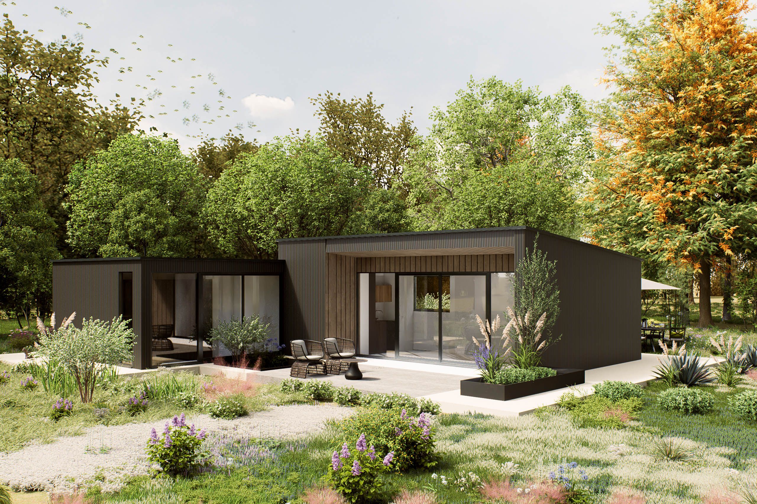 Mantelzorgwoning model Moreni 100m2 Villea