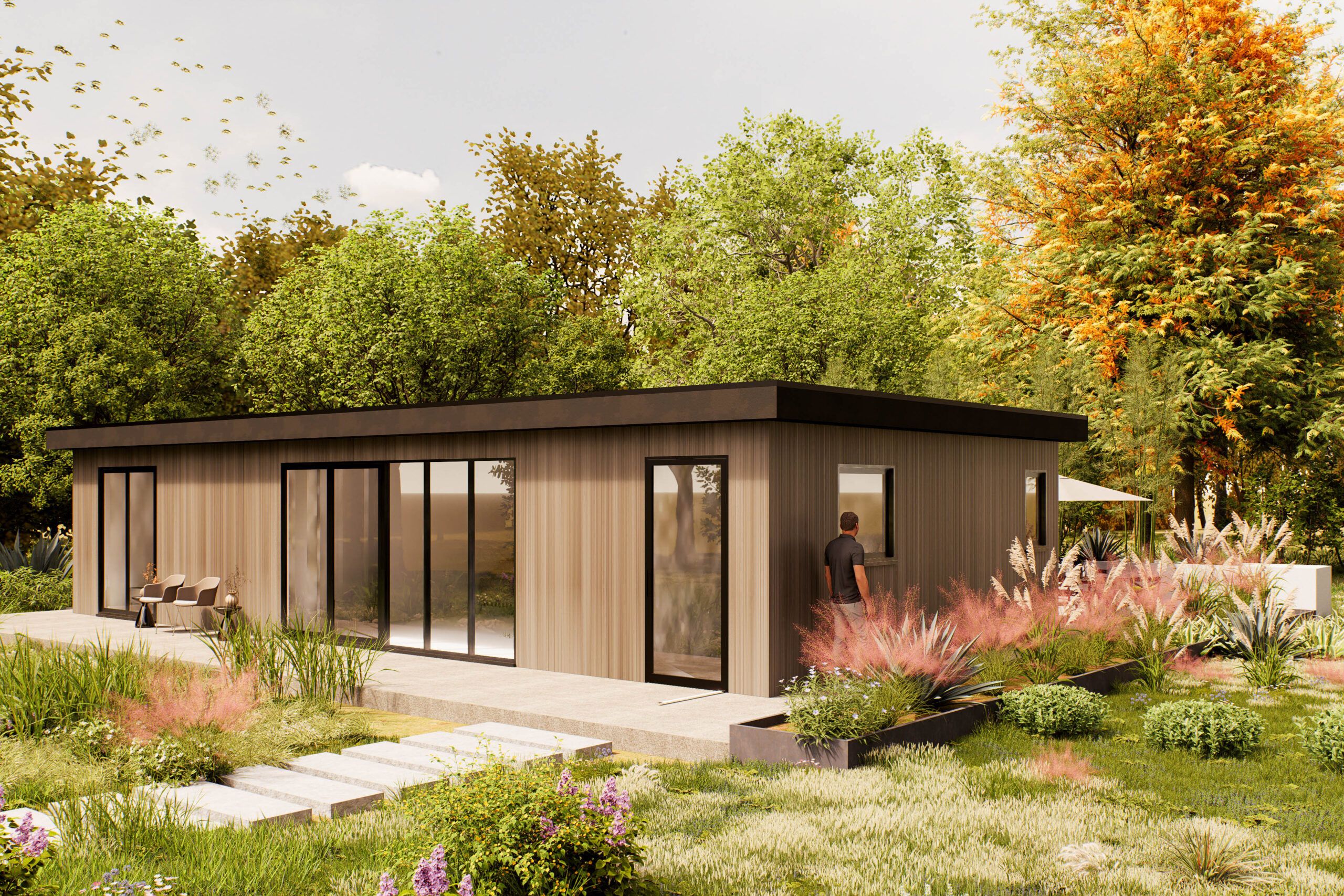 Mantelzorgwoning model Valiera Plat dak 90m2 Villea