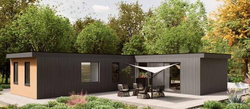 Mantelzorgwoning model Sorello Voorkant