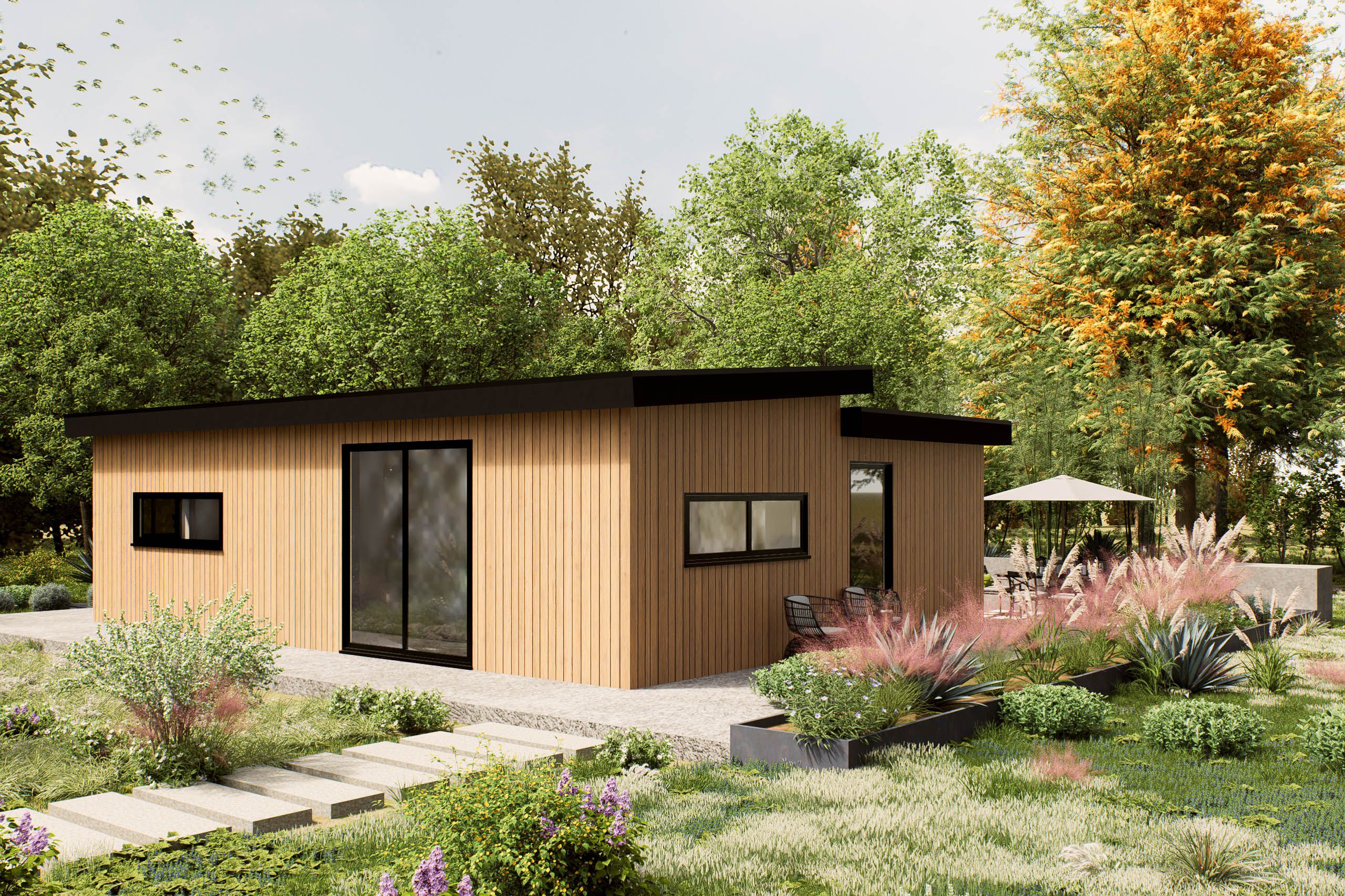 Mantelzorgwoning model Lureta 80m2 Villea