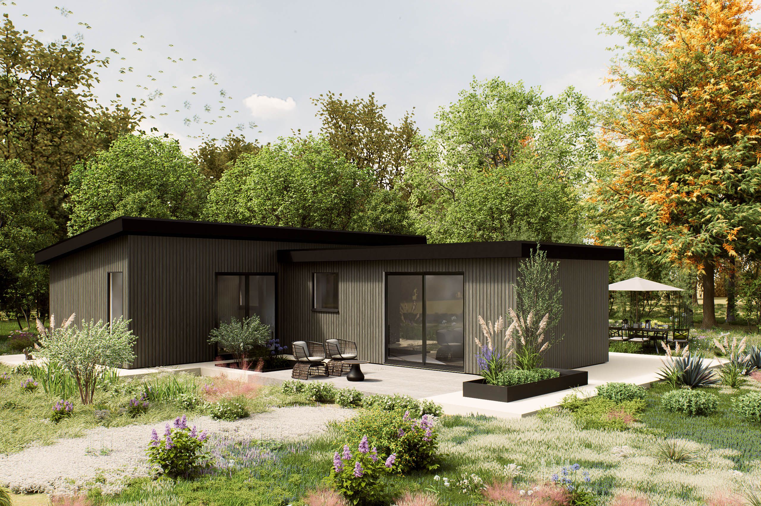 Mantelzorgwoning model Cayano 80m2 Villea