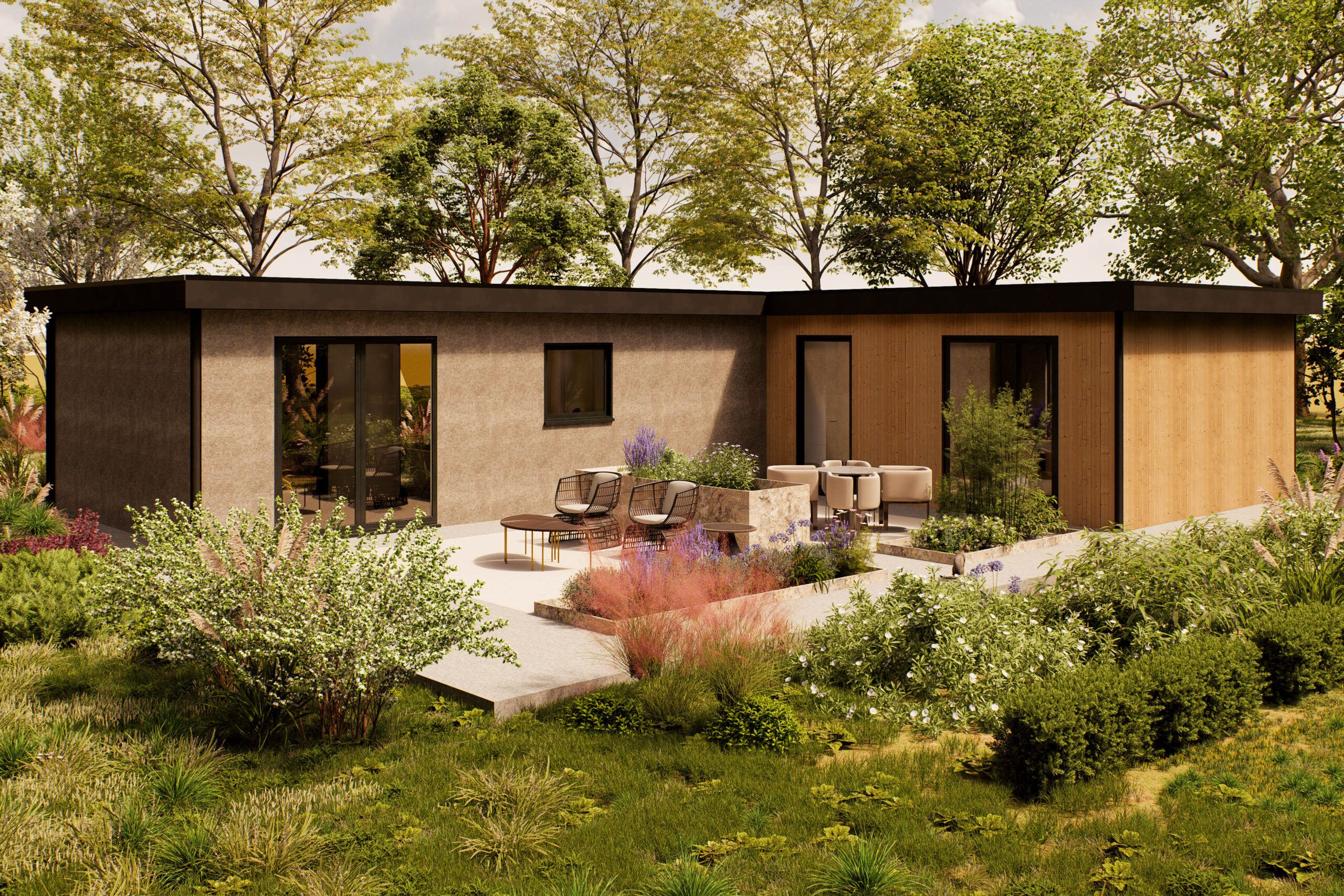 Mantelzorgwoning model Fenara 100m2 Villea