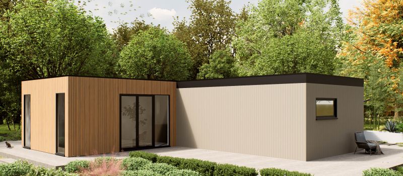 Mantelzorgwoning model Velano Voorkant