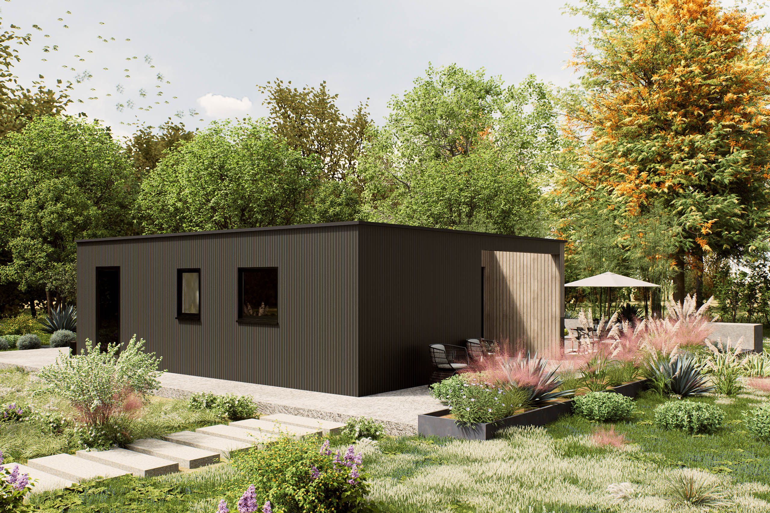 Mantelzorgwoning model Toreno buitenkant Villea Wijk en Aalburg