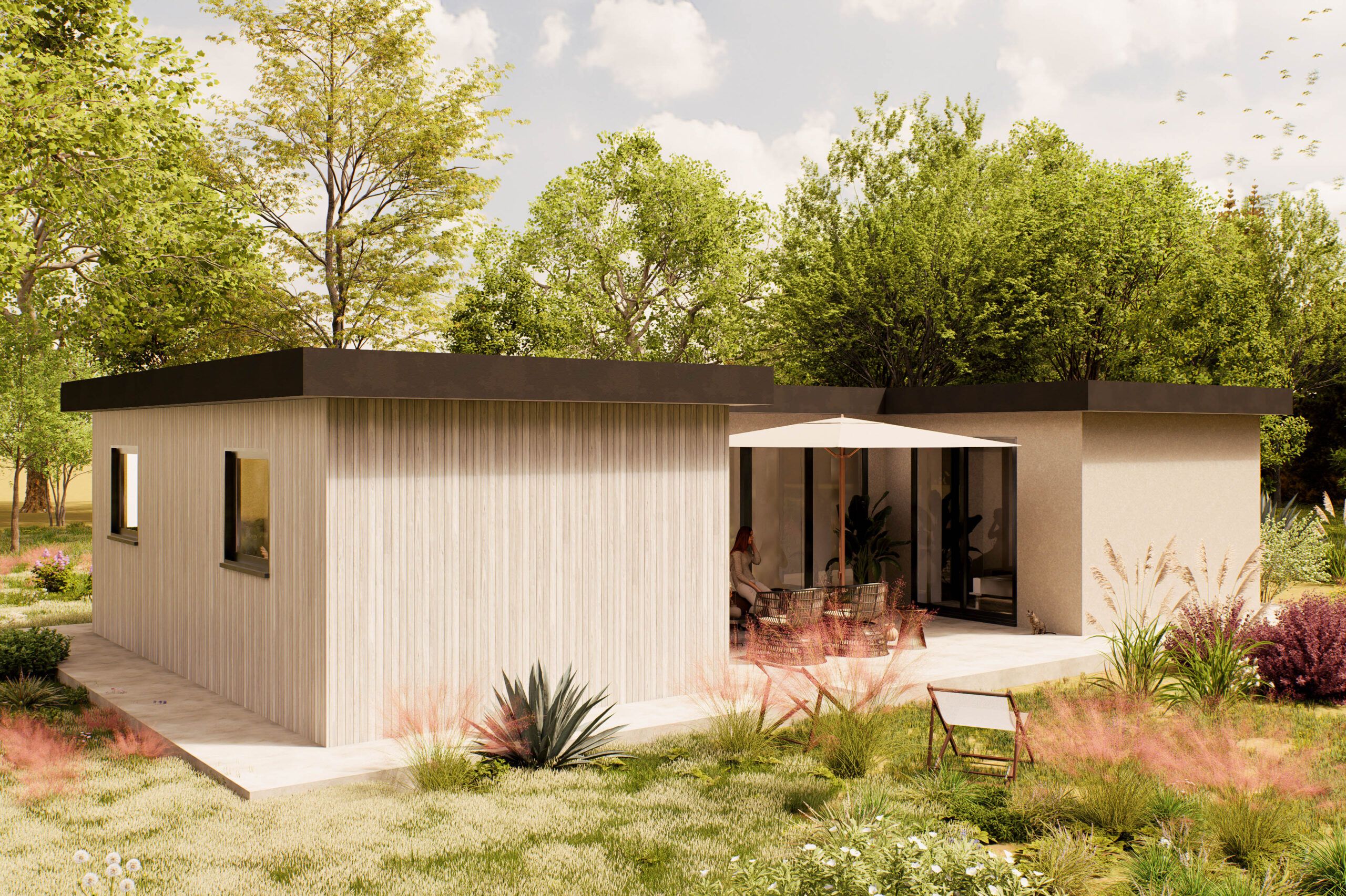 Mantelzorgwoning model Elaris 100m2 Villea