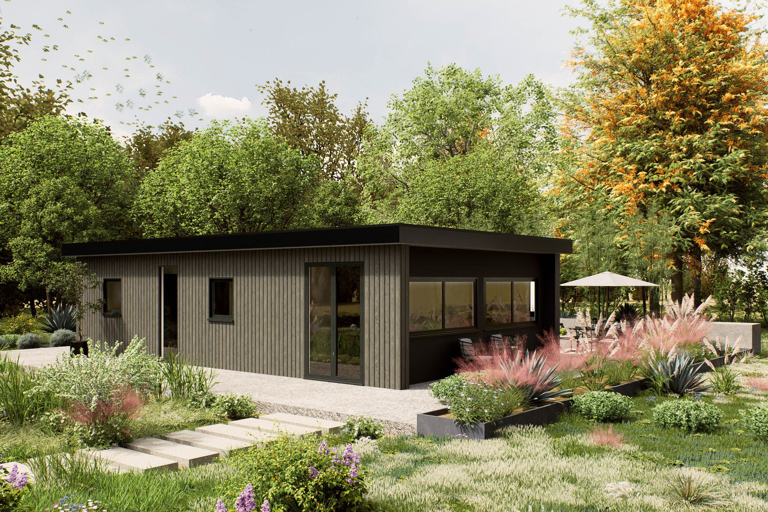 Mantelzorgwoning model Elviro 70m2 Villea Wijk en Aalburg