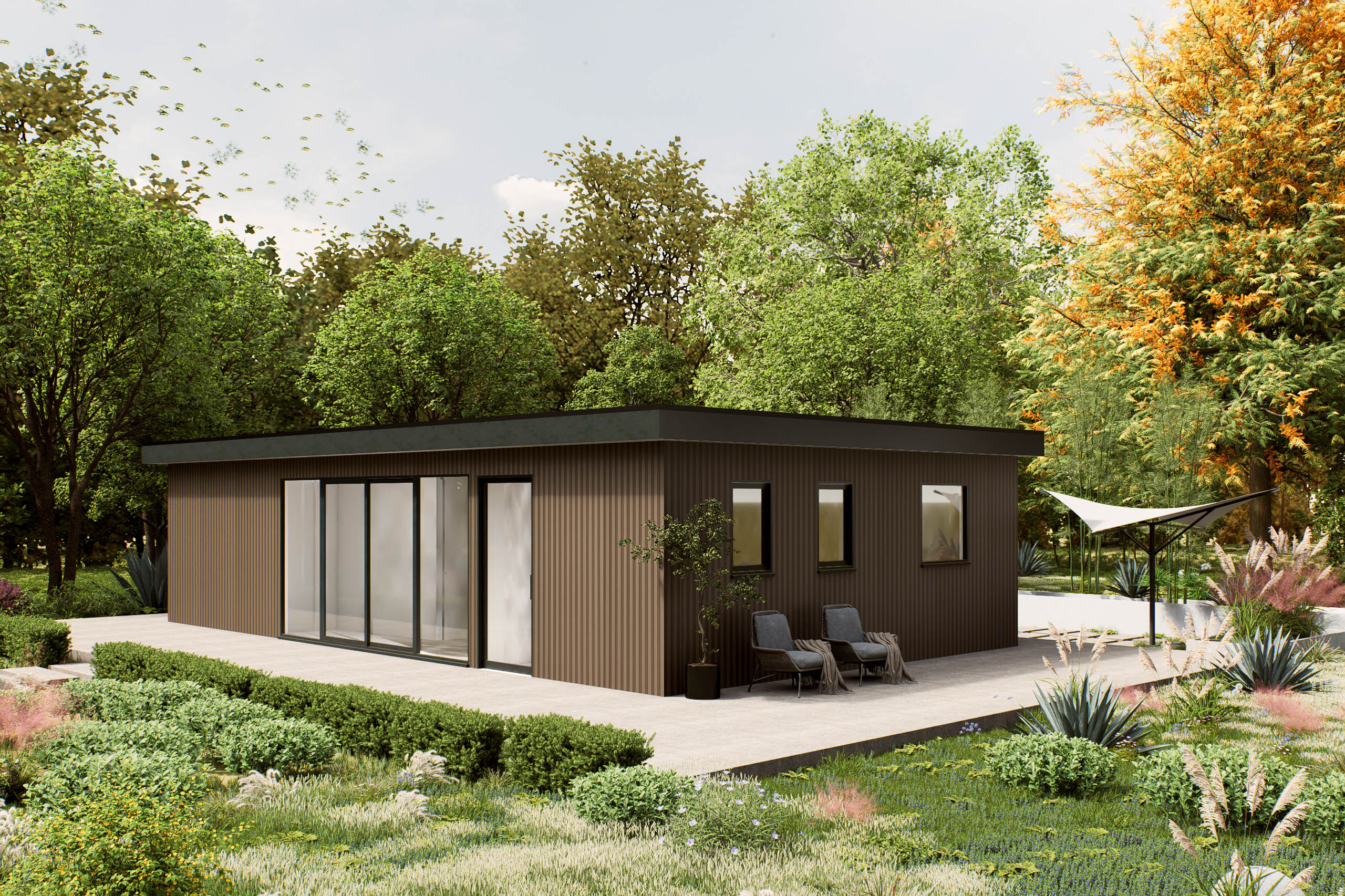 Mantelzorgwoning model Navero 80m2 Villea