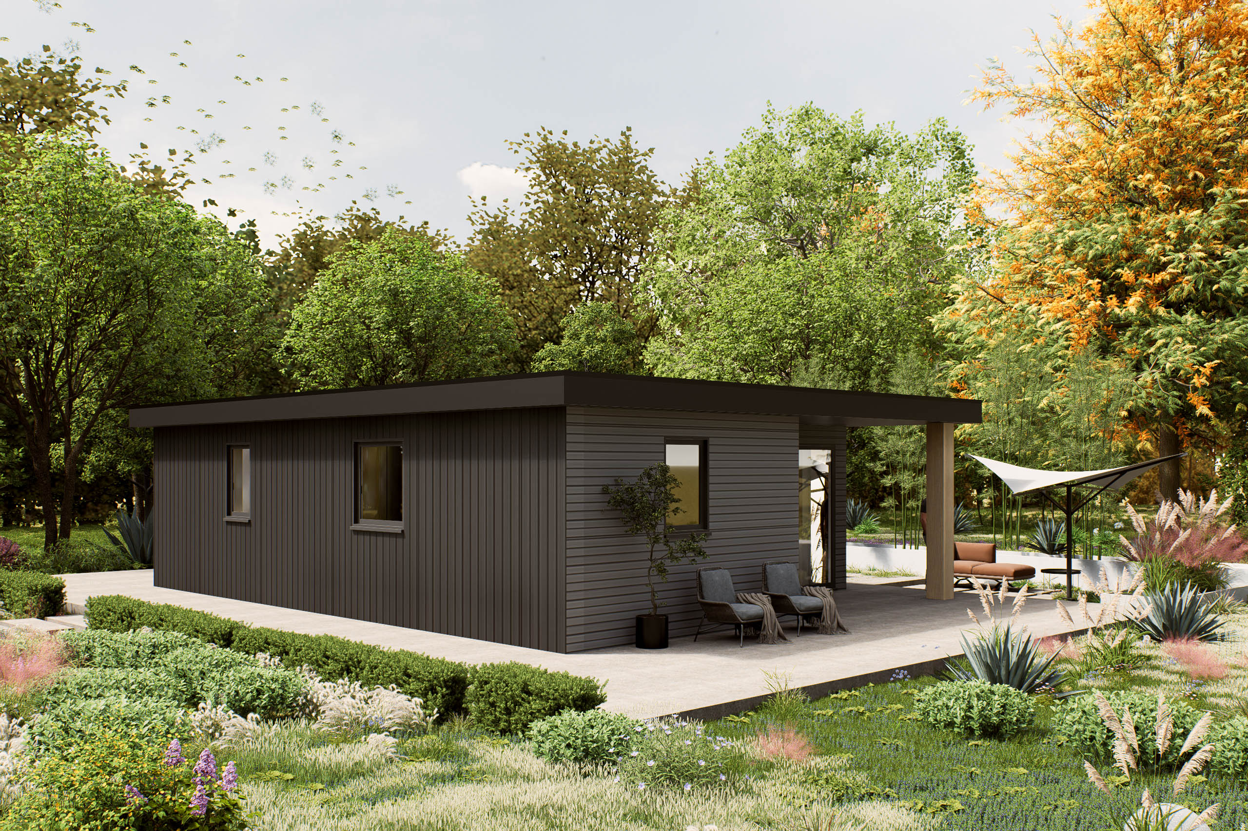 Mantelzorgwoning model Evario 70m2 Villea Wijk en Aalburg