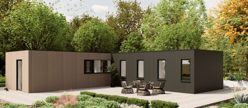 Mantelzorgwoning model Lorano Voorkant