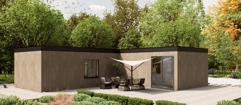 Mantelzorgwoning model Minaro Voorkant