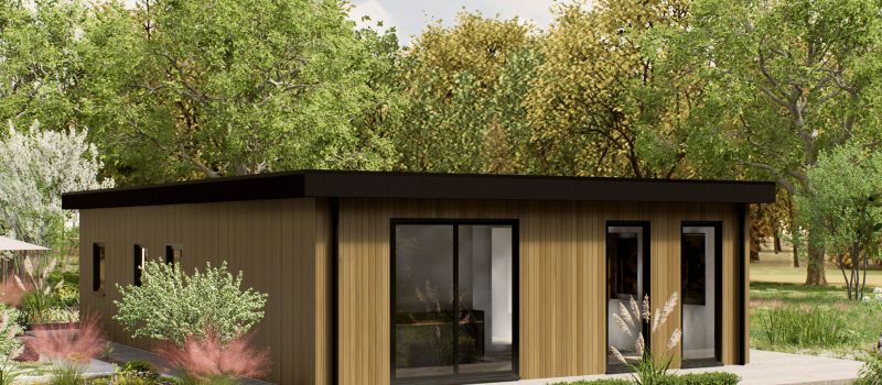 Mantelzorgwoning model Arvola Voorkant