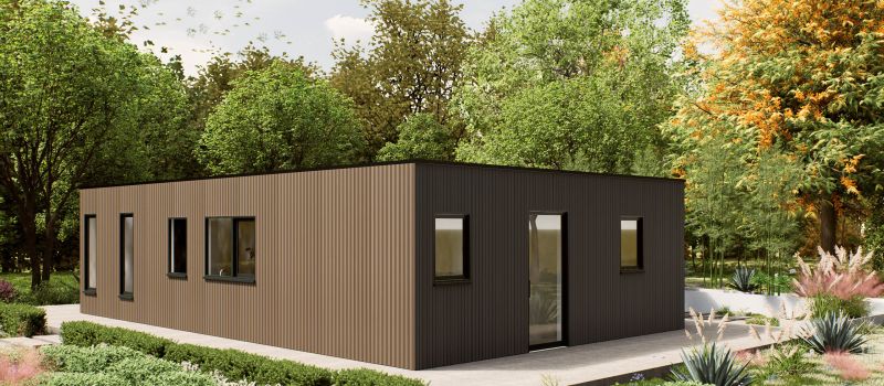 Mantelzorgwoning model Bravino Voorkant