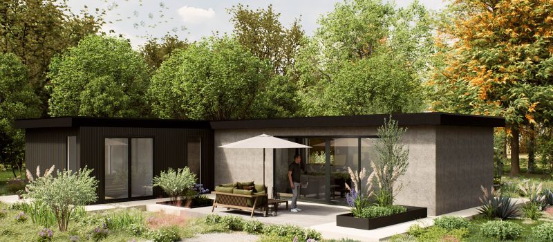 Mantelzorgwoning model Solena Voorkant