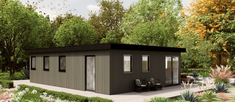 Mantelzorgwoning model Delino Voorkant