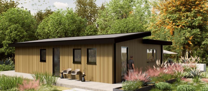 Mantelzorgwoning model Corvina Voorkant