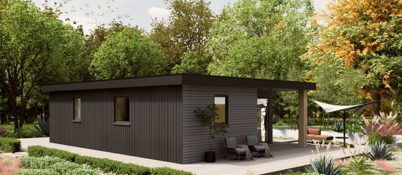 Mantelzorgwoning model Evario Voorkant