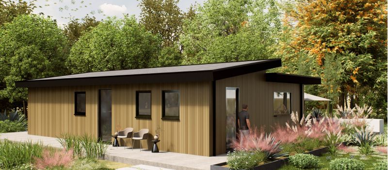 Mantelzorgwoning model Corvina Voorkant