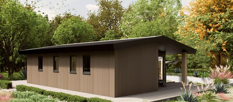 Mantelzorgwoning model Falera Voorkant