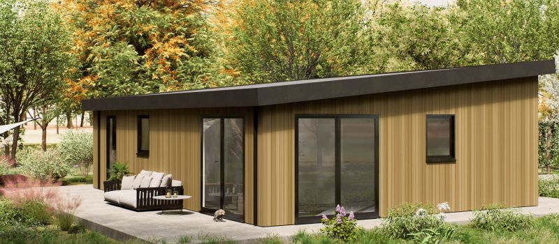 Mantelzorgwoning model Vialto Voorkant