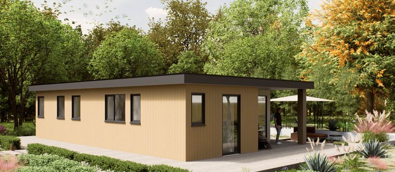 Mantelzorgwoning model Ravino Voorkant