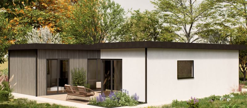 Mantelzorgwoning model Gavira Voorkant