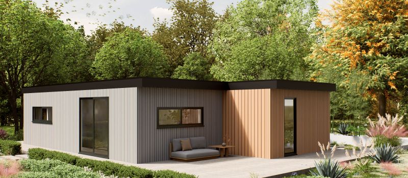 Mantelzorgwoning model Dorino Voorkant