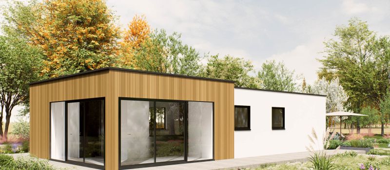 Mantelzorgwoning model Serano Voorkant