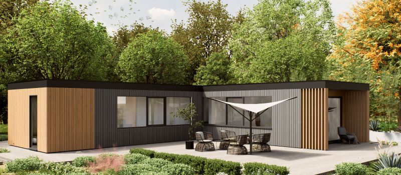 Mantelzorgwoning model Nevira Voorkant