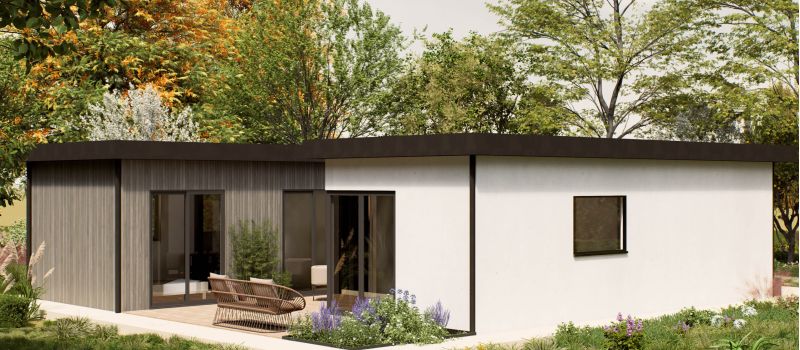 Mantelzorgwoning model Gavira Voorkant