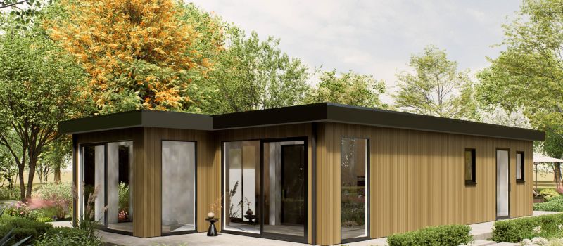 Mantelzorgwoning model Novira Voorkant
