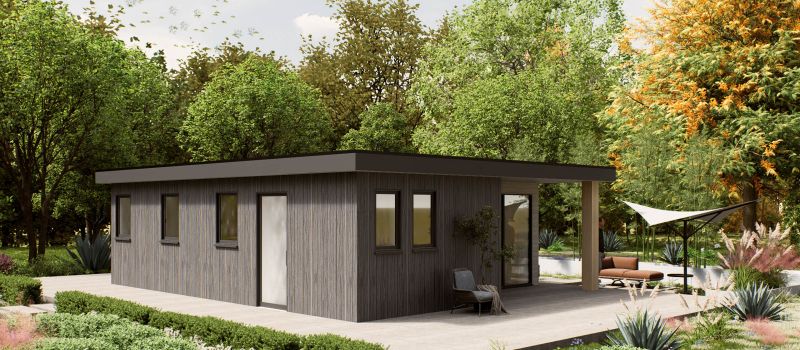 Mantelzorgwoning model Morivo Voorkant